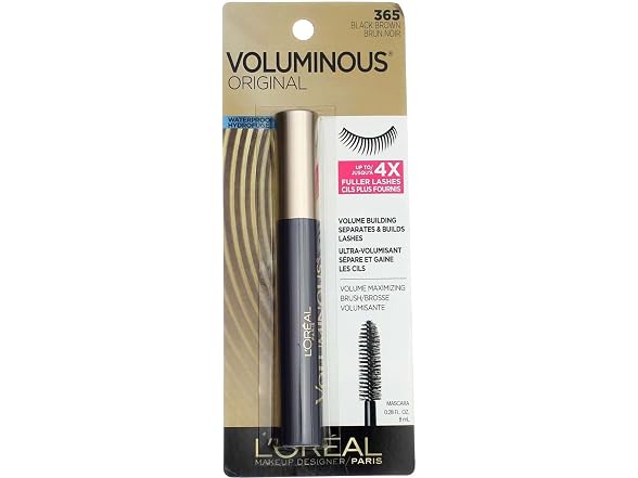 LOreal Paris Paris Voluminous Waterproof Black
