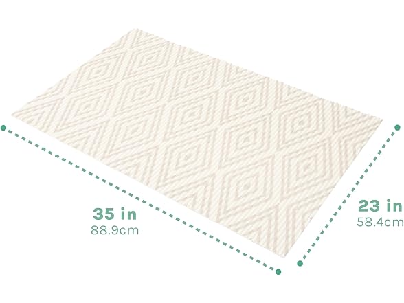 Kitty City Large Foam Cat Litter Mat - Mess Trapping Ma