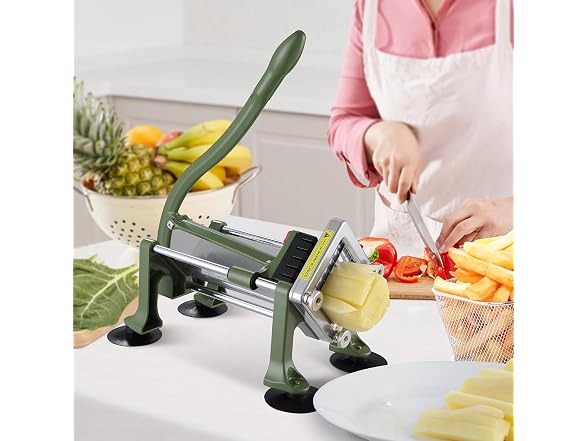 French Fry Cutter, Potato Slicer with Blade