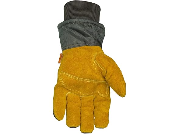 Caiman 1352-4 Cowhide Leather Palm Winter Gloves