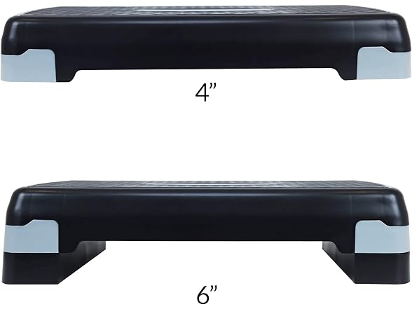 Fitvids Adjustable Workout Aerobic Stepper Trainer