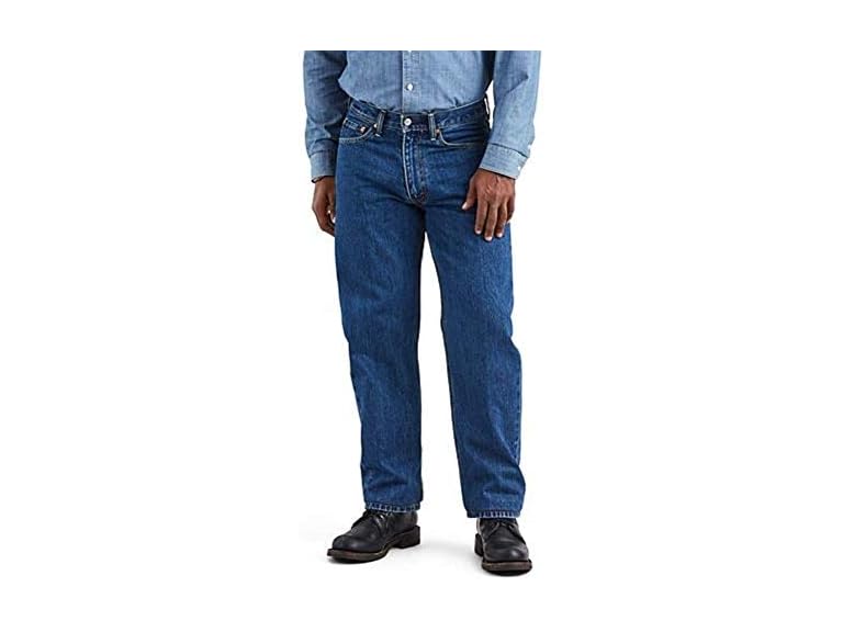 Levi's Men's 550 Relaxed Fit Jeans, Clif-Stretch, 33W x 32L