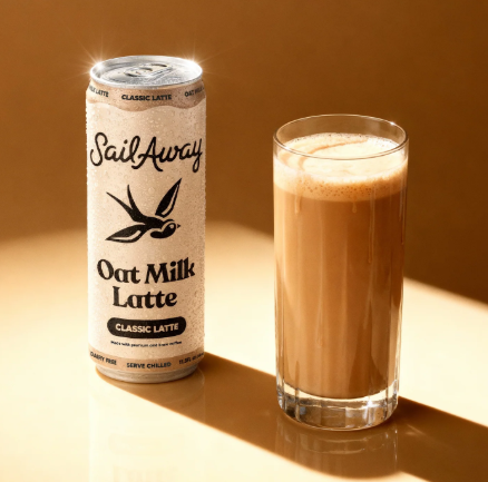 (12pk) Oat Milk Lattes 12oz - Classic Latte - Gallery 6