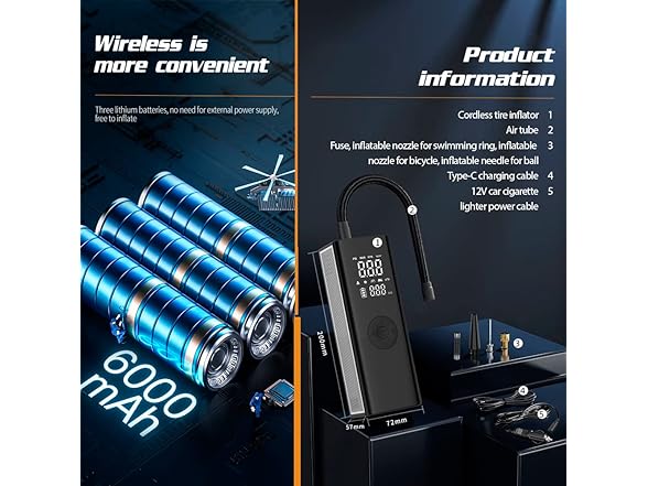 Instto Smart Portable Air Pump
