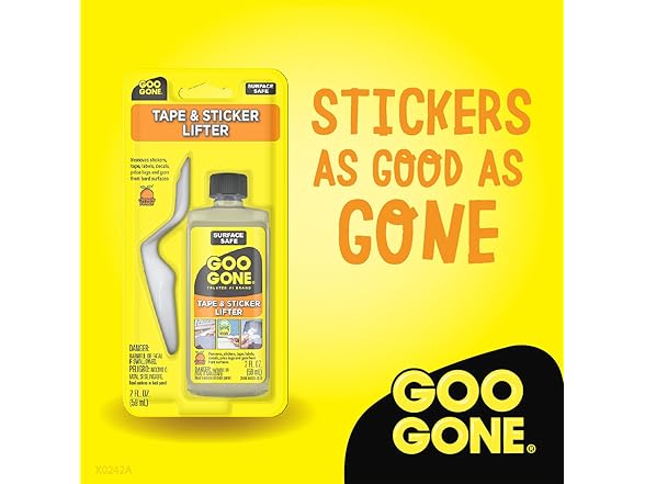 Goo Gone Sticker Lifter - Adhesive and Sticker Remover - 2 Ounce