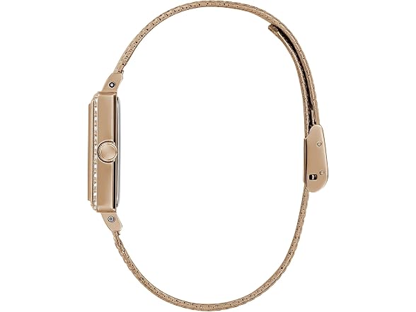 Guess Women's 28mm Watch - Rose Gold Tone Mesh
