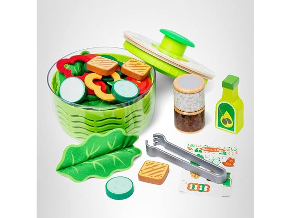 Melissa & Doug Boys Salad Spinner Play Set