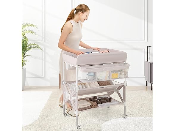 BABY JOY Portable Baby Changing Table