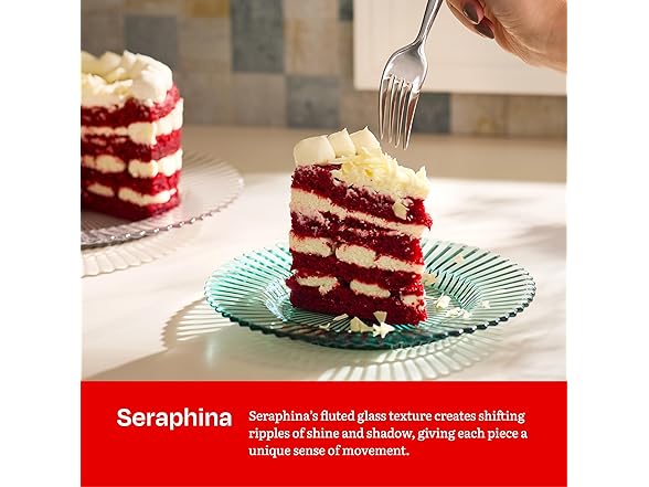 Eater x Zwiesel Fortessa Seraphina Glass, 12 Piece Dinnerware Set