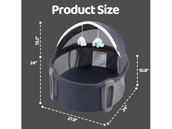 Pamo babe Portable Bassinet and Play