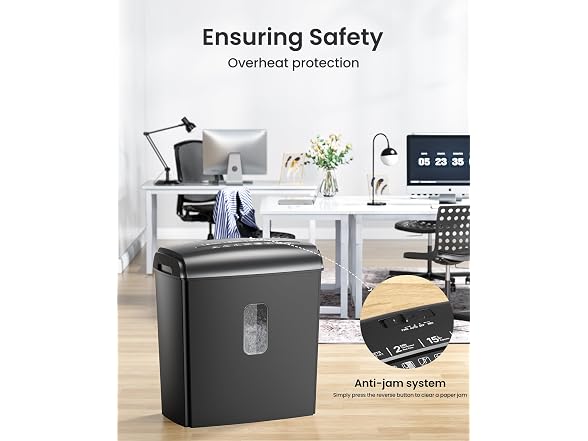 Locksworth Locksworth 8-Sheet Micro Cut Paper Shred
