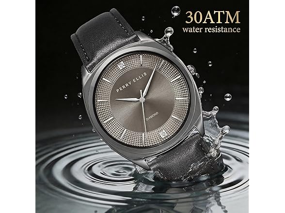 Perry Ellis Ultra Slim Watch Gray Dial