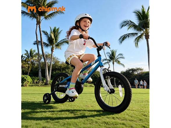 Chipmunk Kids Bike Scout Blue