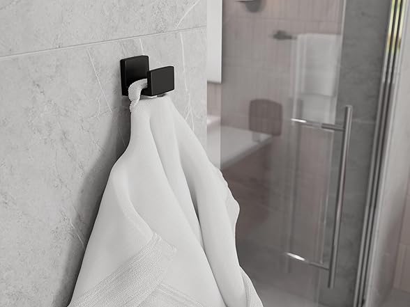 Pfister BRH-DA1B Deckard Matte Black Towel Hook