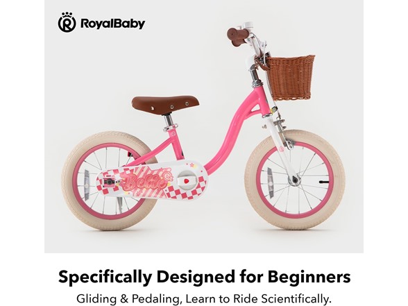 RoyalBaby Girls 14" Belle Bike