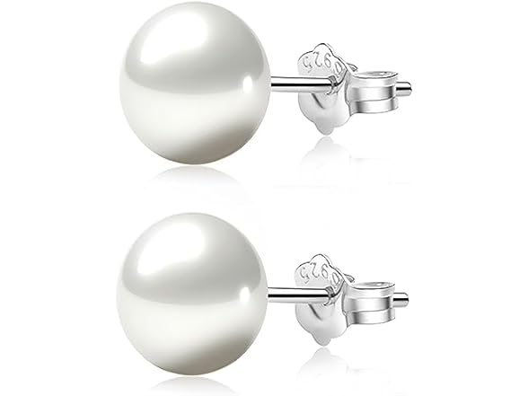 Munchewy Freshwater Pearl Studs (6.5-7mm)