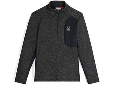 $26.99, Was $125, 78% Off! Spyder Mens Bandit Half Zip dealfomo