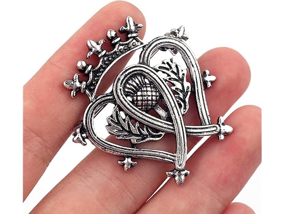 Traditional Scottish Luckenbooth Brooch Pin