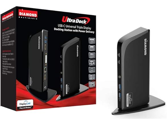 Diamond Triple Display 4K Universal Docking Station