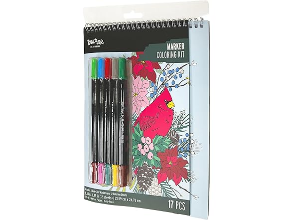 Brea Reese: Marker Coloring Kit - Cardinal