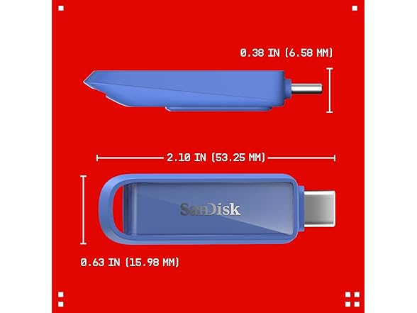 SanDisk 256GB Phone Drive with USB Type-C