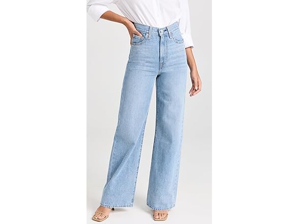 Levi's Women's Ribcage Wide Leg Jeans (32)