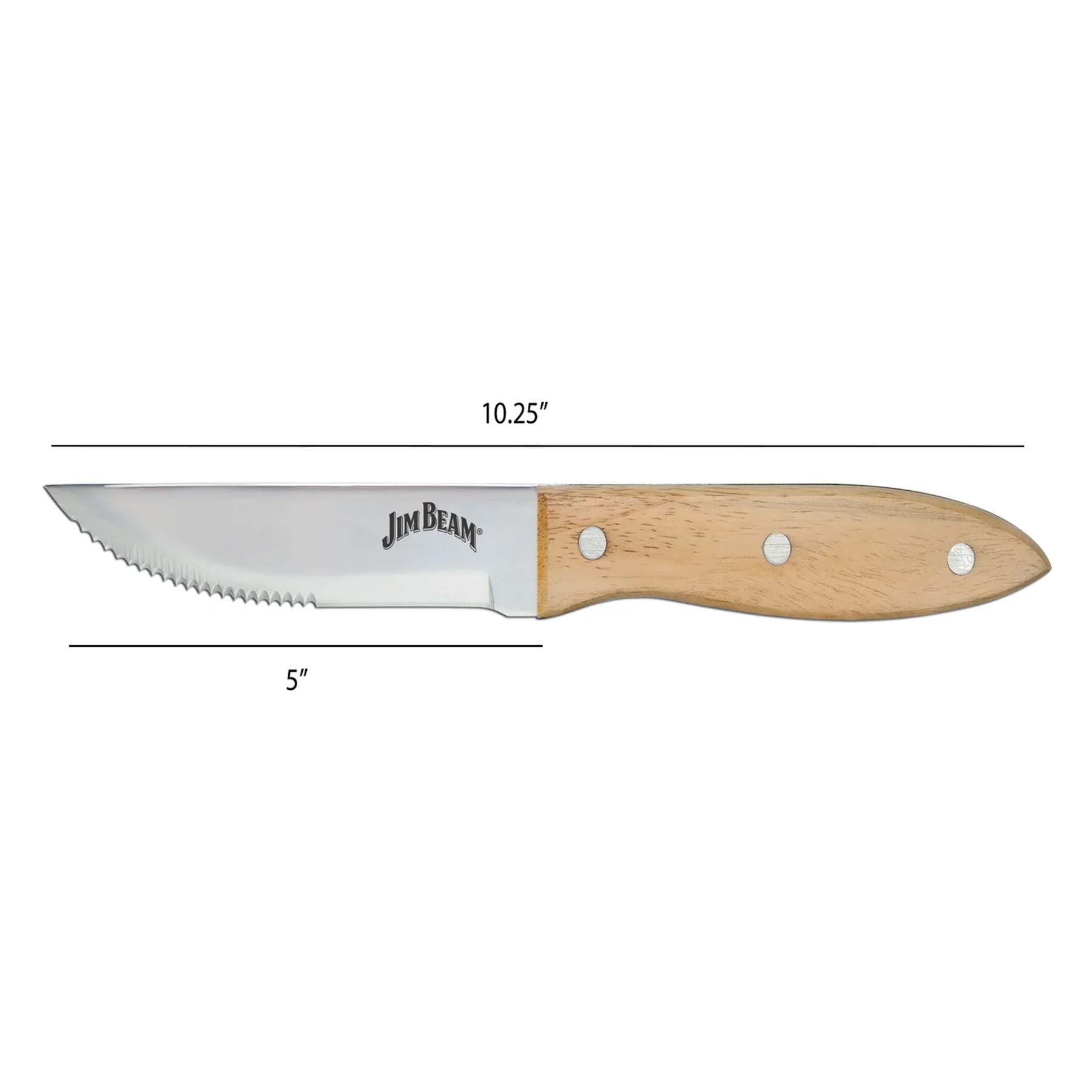 Jim Beam 4 Piece Steak Knife Set - Gallery 9