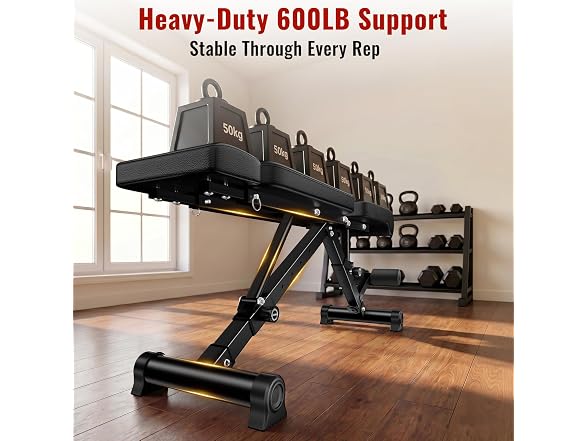 Herogift Adjustable Weight Bench