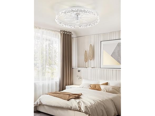 LEDIARY 20In Low Profile Ceiling Fan