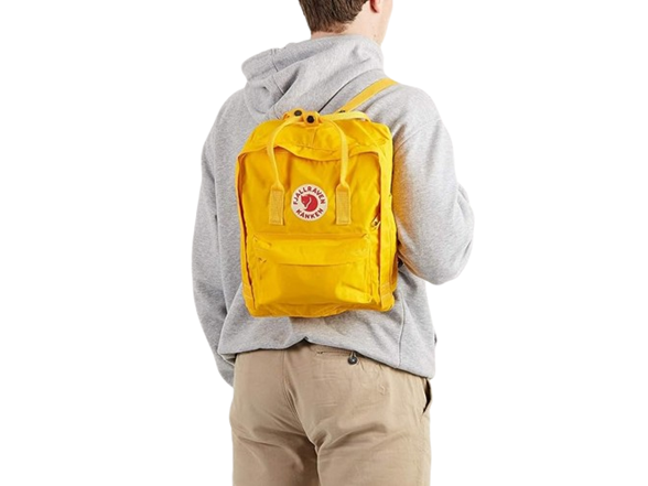 Fjallraven Kanken Classic Unisex Backpack Warm Yellow