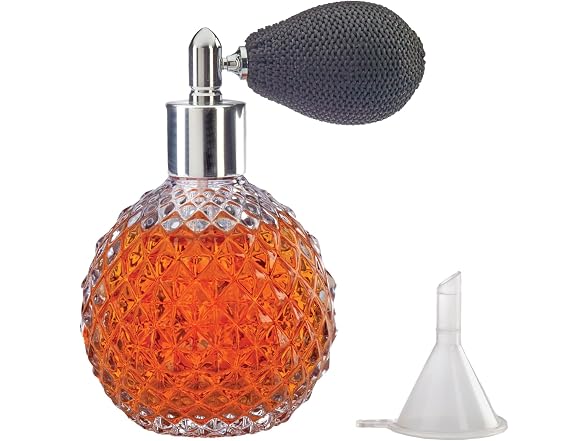 Barfly Glass Bulb Atomizer for Spirits with Stainless Steel Top