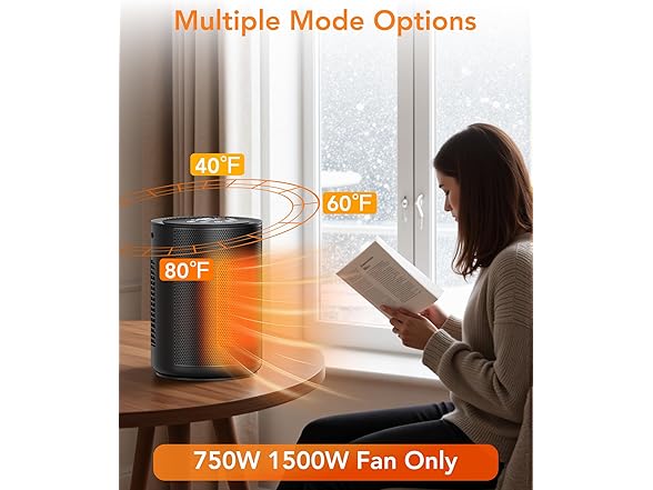ZAFRO Space Heater for Indoor Use