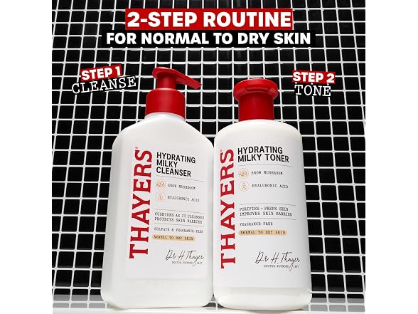 Thayers Milky Hydrating Face Cleanser with Snow