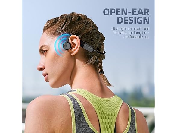 Bluetooth 5.4 Bone Conduction Headphones