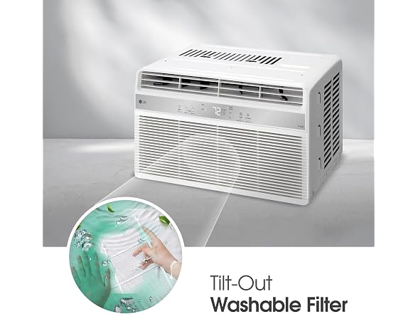 LG LW8024RSMY 8,000 BTU Smart Window AC w/Dehumidifier