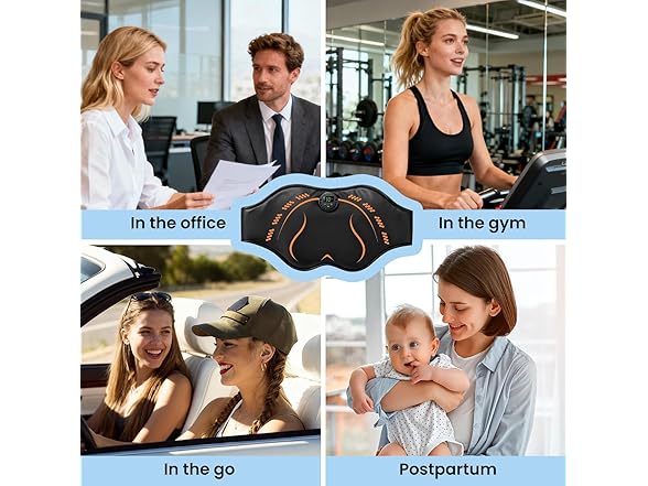 NEWPINE Hip Trainer Stimulator Belt