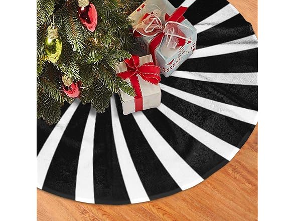 MSGUIDE Black and White Christmas Tree S - Gallery 2