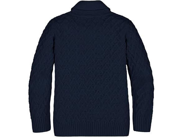Teurkia Boys (7-8 Years) Shawl Collar Pullover Top