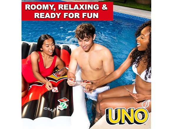 Uno Pool Float Giant Inflatable