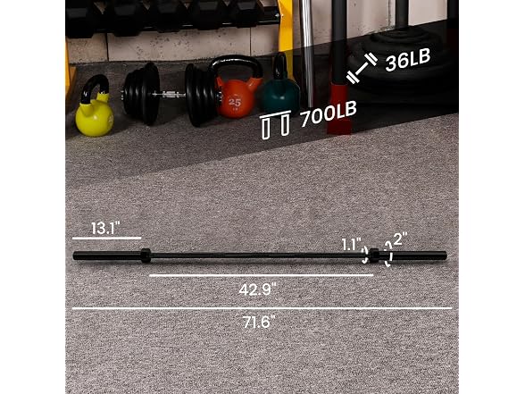 Fitvids Olympic Barbell