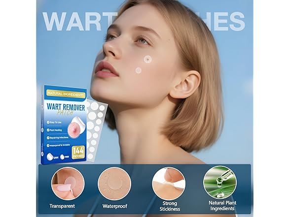 Wart Remover Patches 144 Patches