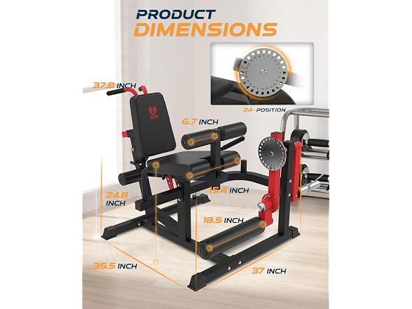 HVO Leg Curl Machine Extension
