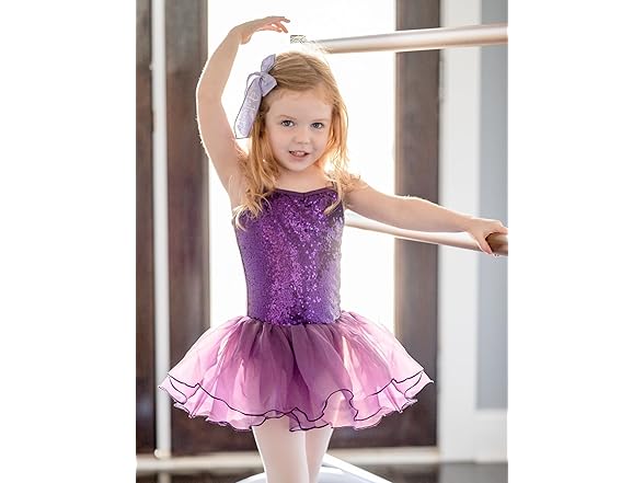 Girls Strap Ballet Tutu Dress