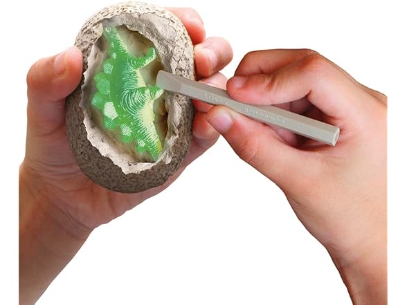 I Dig It! Glow-in-the-Dark Dinosaur Egg Excavation Gift Set