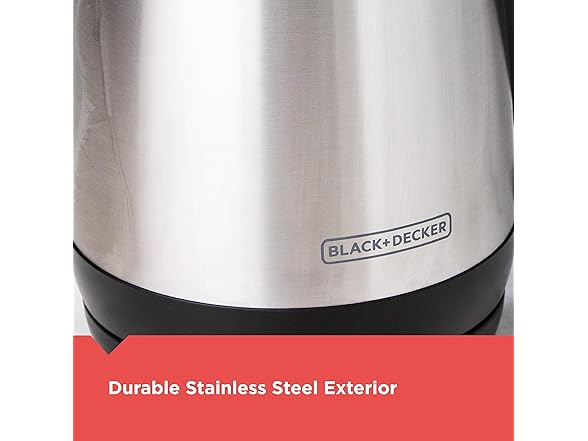 BLACK+DECKER 1.7L Cordless Electric Kettle