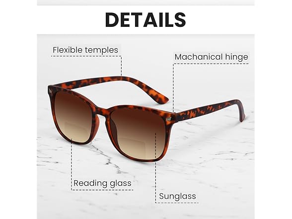 Yogo Vision Bifocal Reading Sunglasses