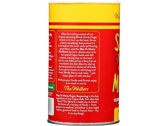 1CT Slap Ya Mama Hot Blend Cajun Seasoning