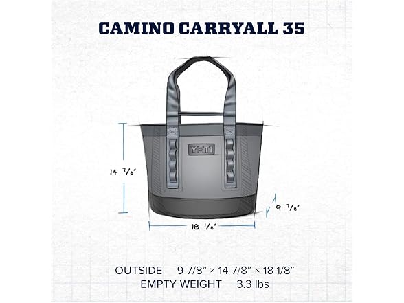 YETI Camino Carryall 35, Tote Bag, Prickly Pear Pink