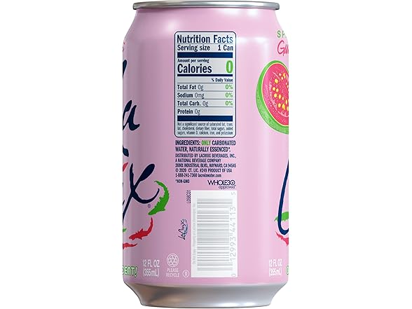 8PK La Croix Sparkling Water, Guava Sao Paulp