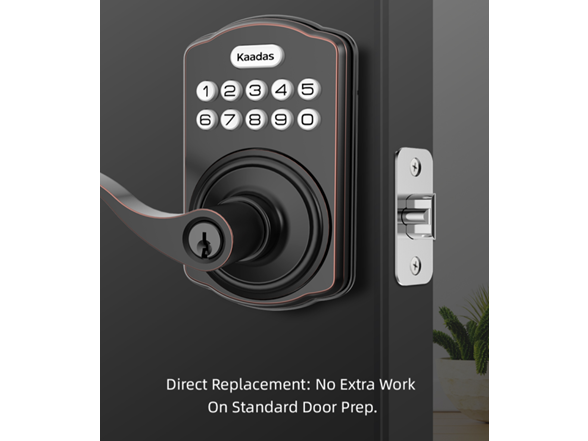 Kaadas KS04 Lever Lock with Key and Keypad